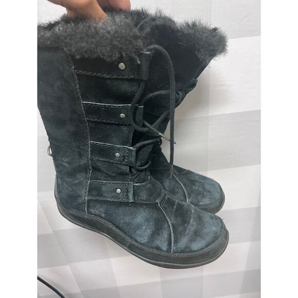 The North Face Snow Boots size 8 Black Primaloft 200 gram insulation - Picture 6 of 6